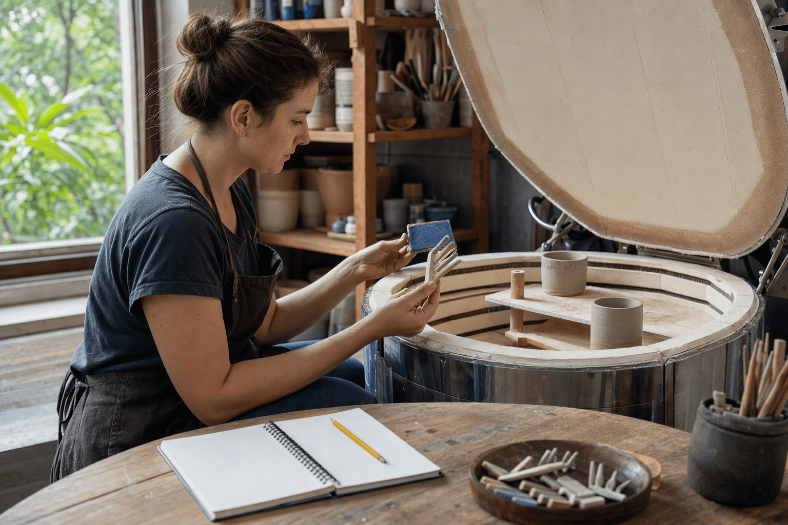 How to Set a Kiln Firing Schedule: Bisque to Glaze