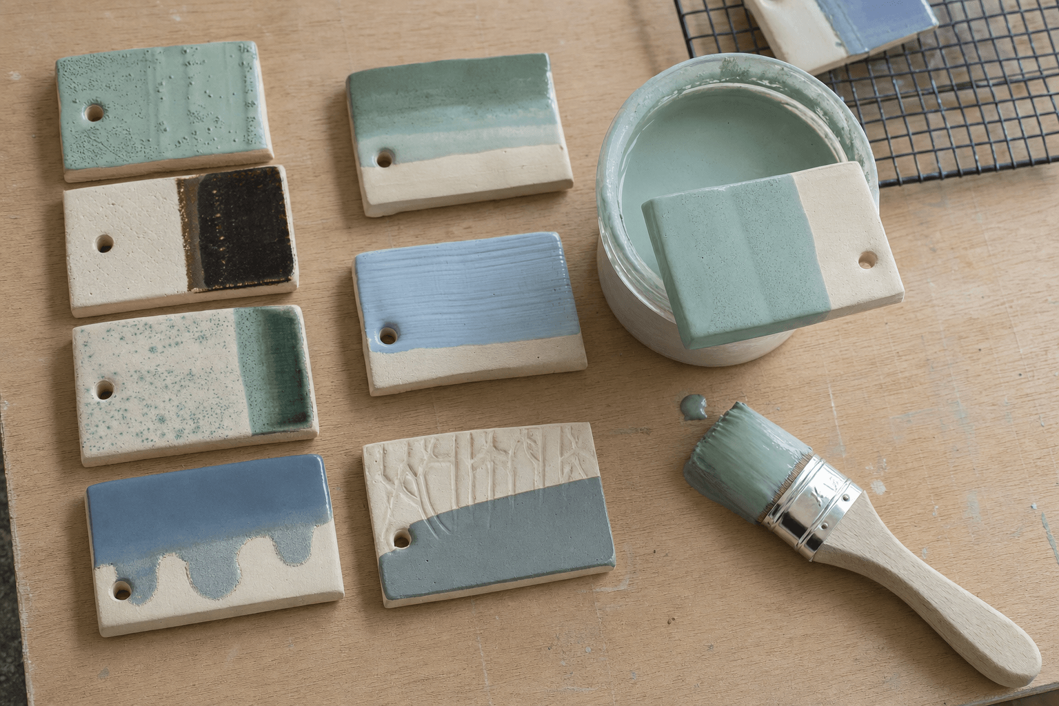 Ceramic Glazing Techniques: Layering, Brushing, Dipping & Wax Resist