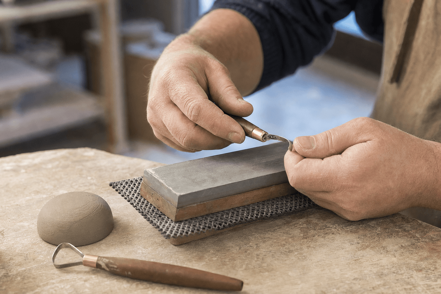 A Practical Guide to Sharpening and Maintaining Pottery Trimming Tools