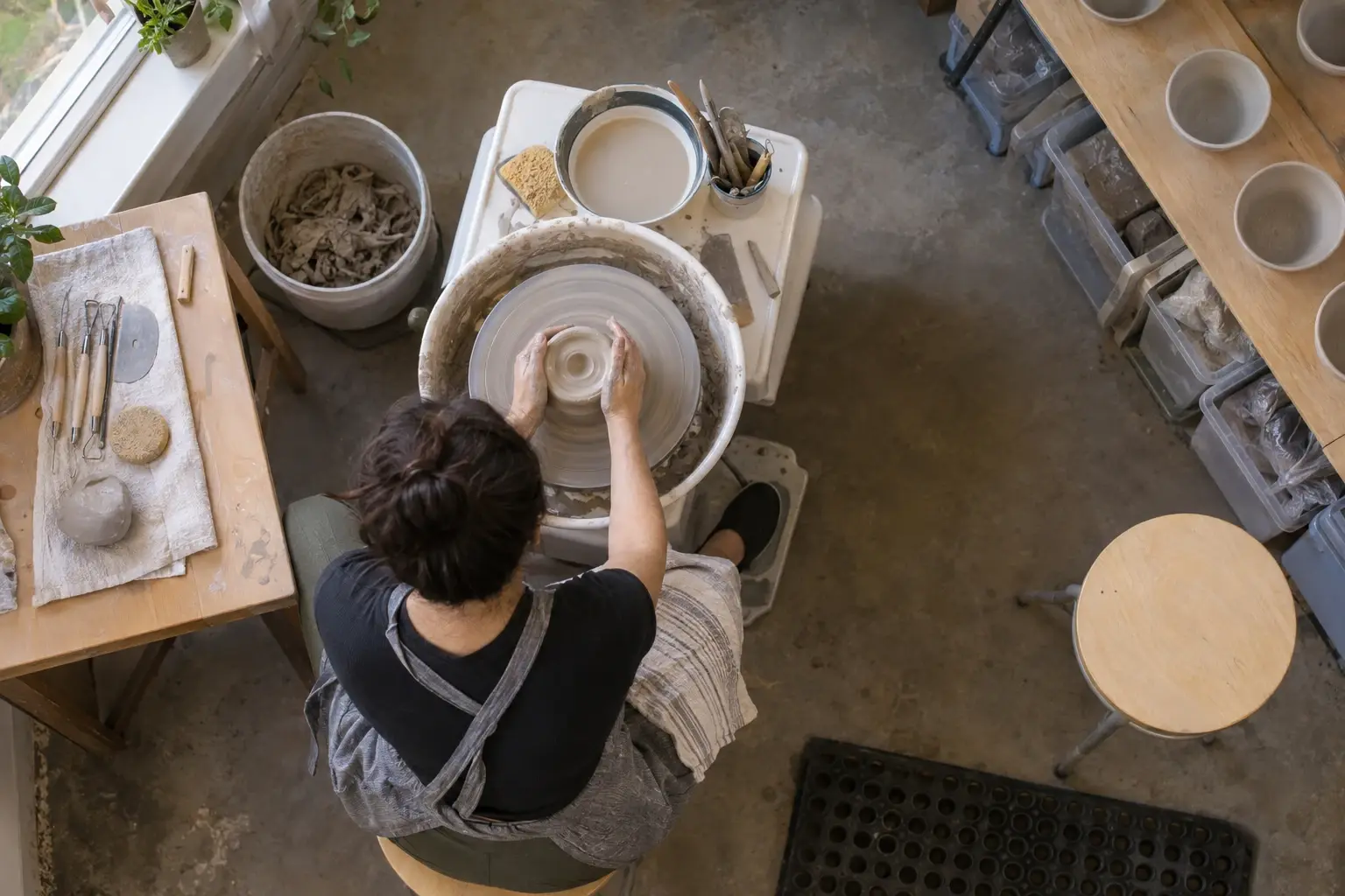 Pottery Wheel for Beginners Adults: A Setup Guide