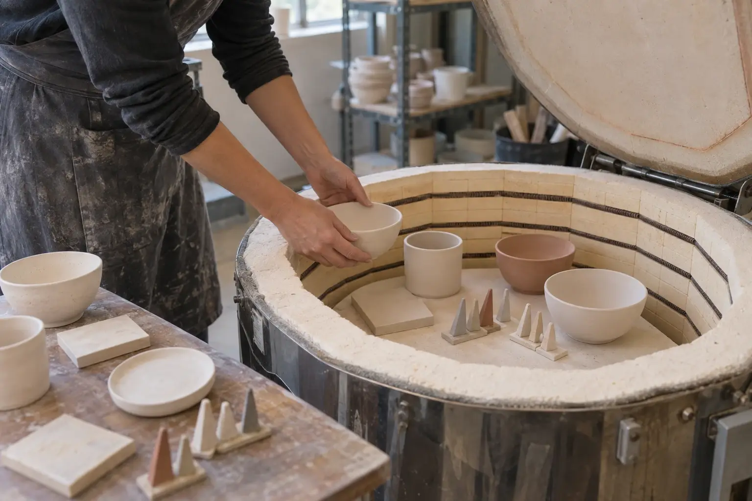Bisque Firing Temperature Chart by Clay Body