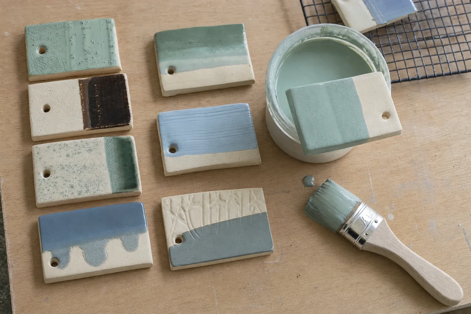Ceramic Glazing Techniques: Layering, Brushing, Dipping & Wax Resist
