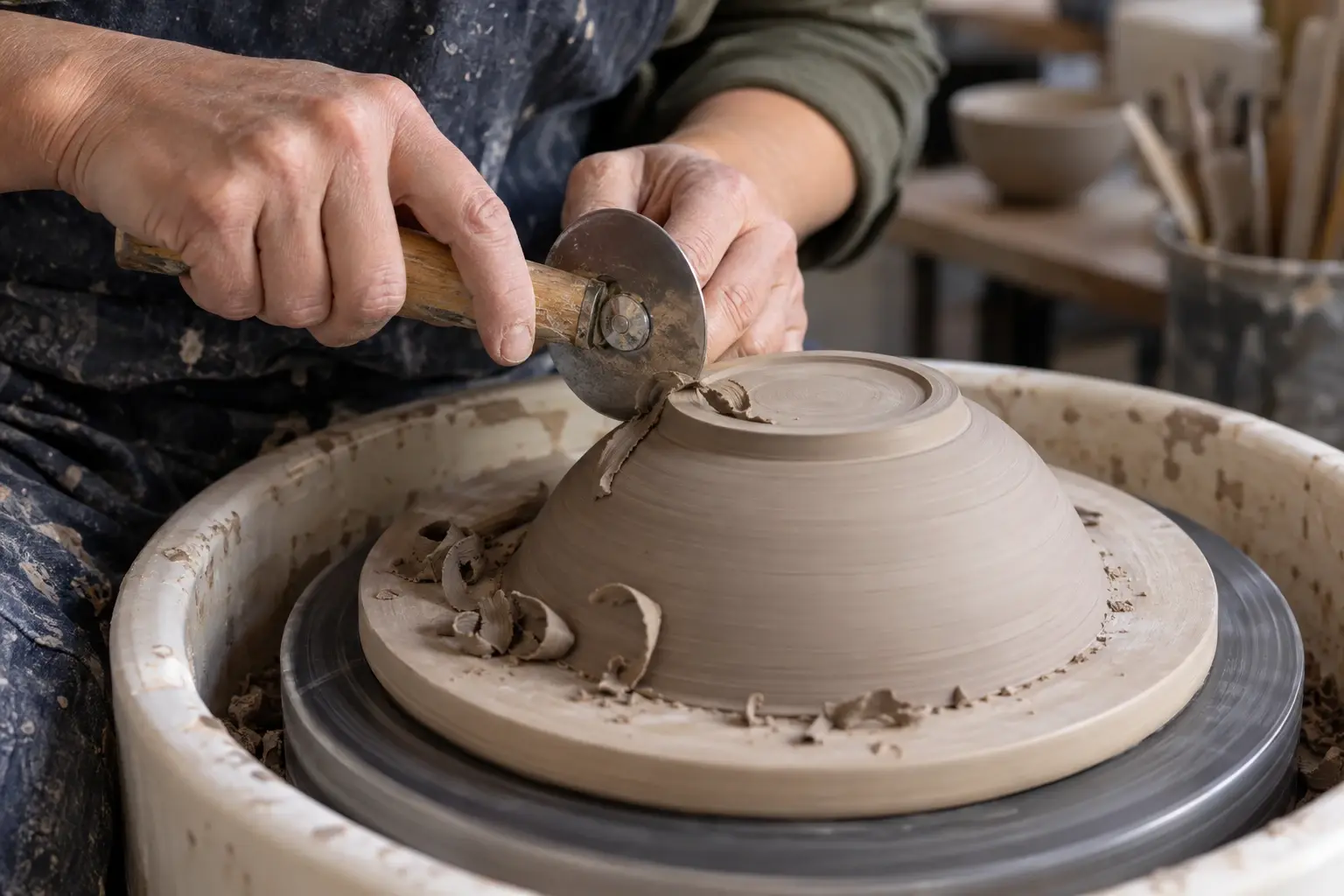 Pottery Trimming Disc: Choose and Use One Well