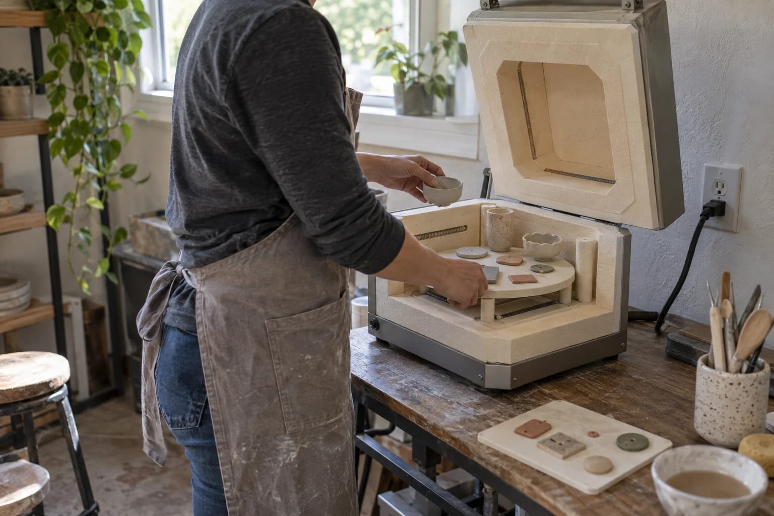 Electric Mini Kiln for Pottery: A Compact Firing Guide