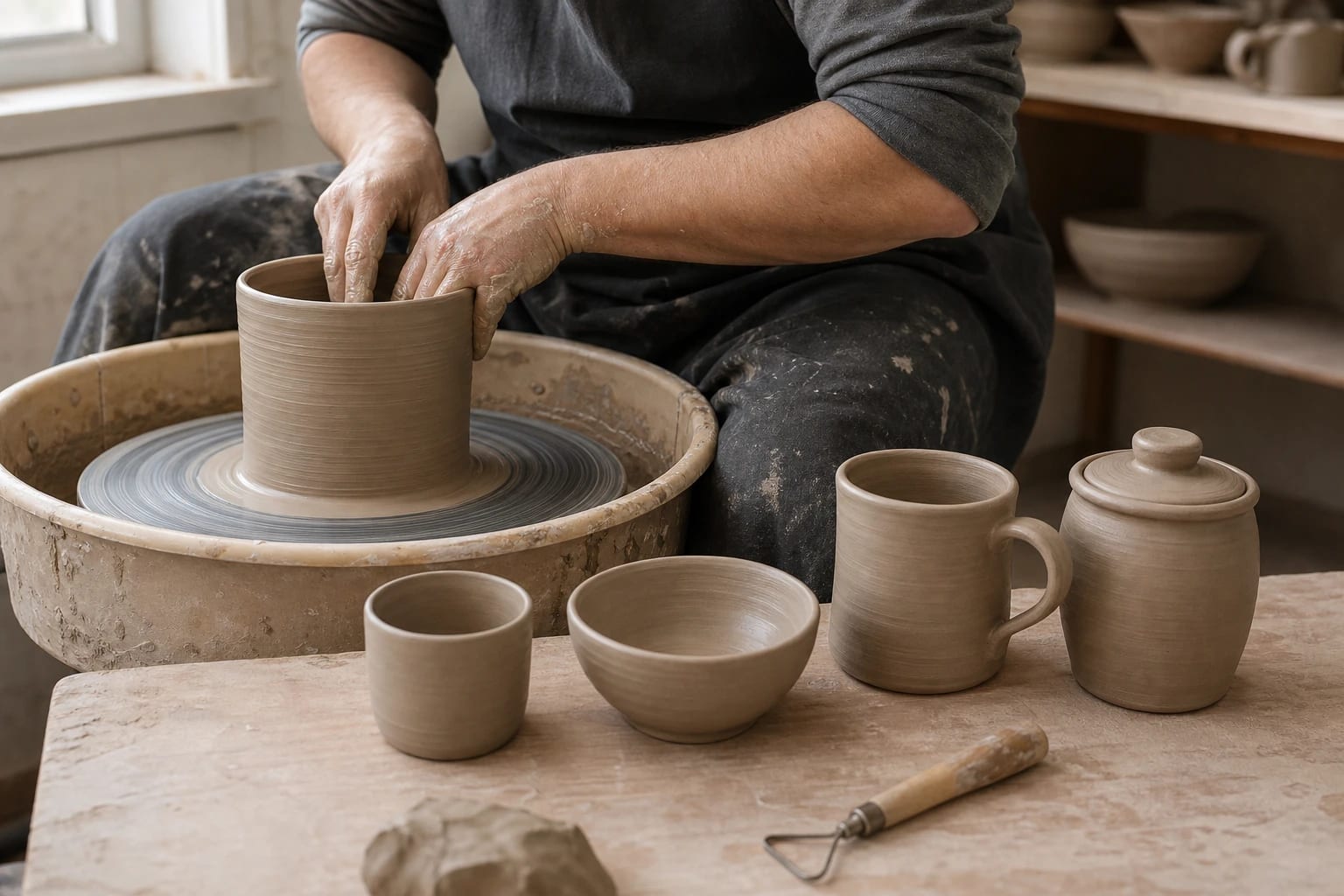 Pottery Wheel Projects for Beginners That Build Skill