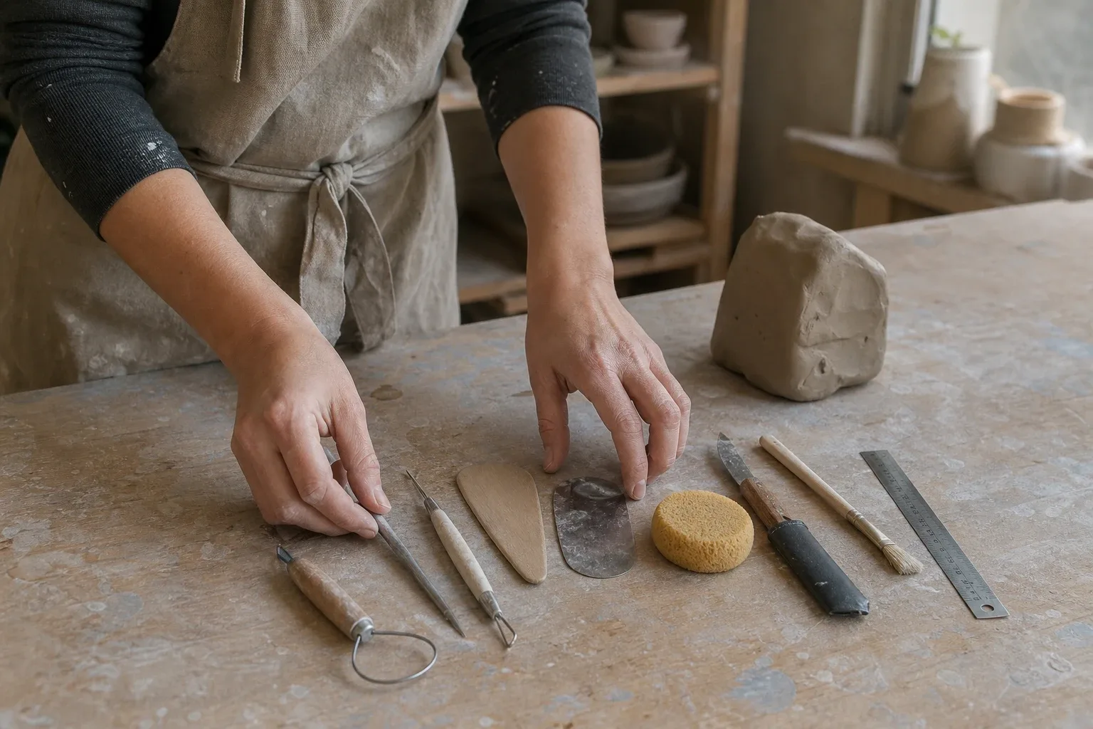 Pottery Tools for Beginners: The Starter Kit